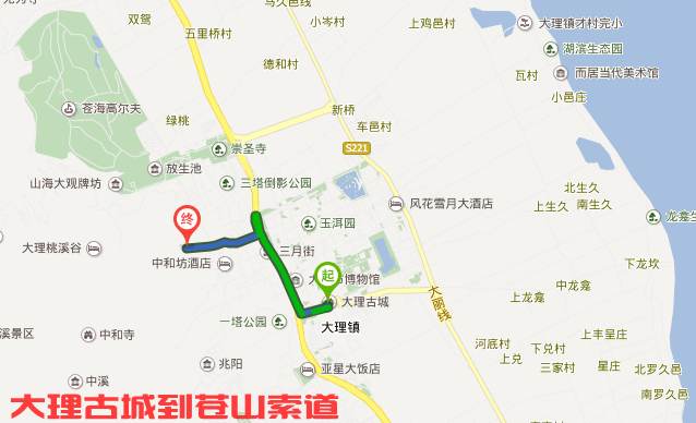 大理古城到蒼山怎么坐車?大理古城到蒼山索道有多少公里？